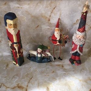 Lot of holiday decorations